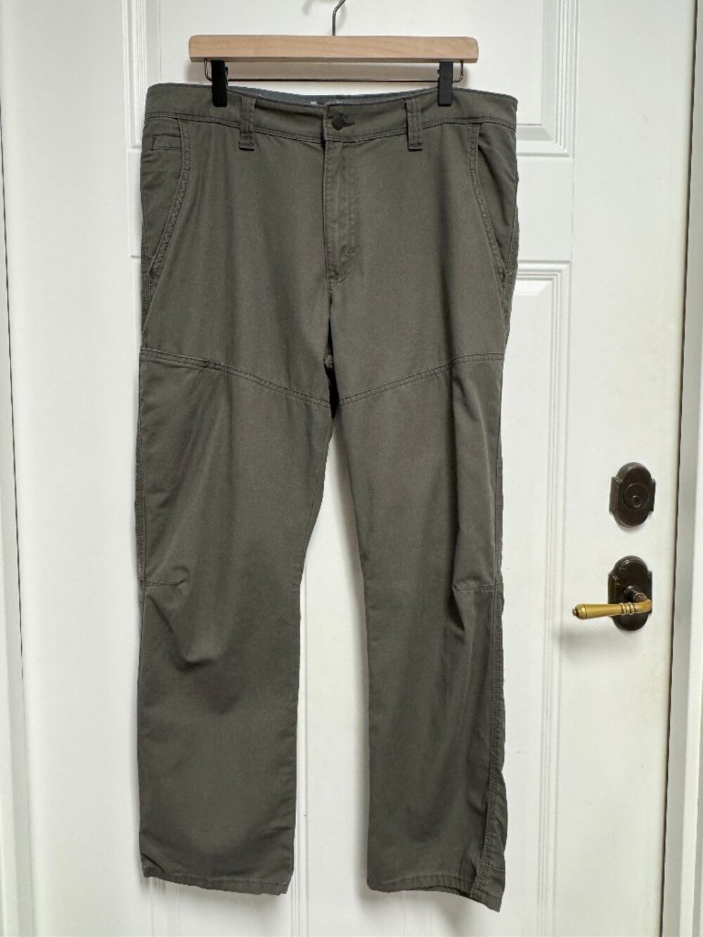 Wrangler ATG (All Terrain Gear) Men's Reinforced Utility Pant, 36x30, Morel